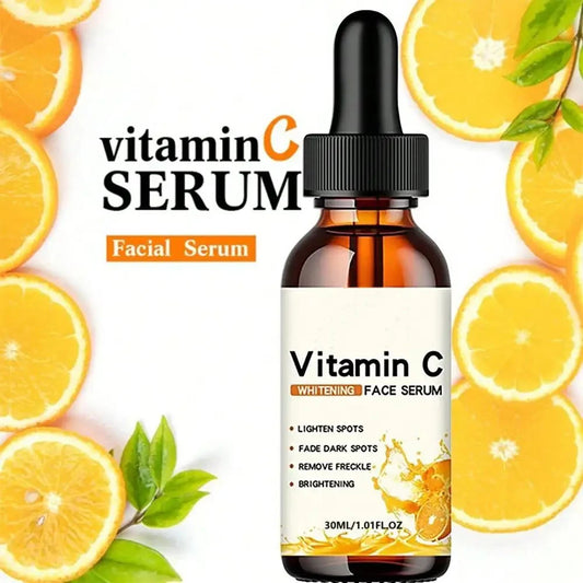 30ml West Month Vitamin C Serum Face Moisturizing with Skin Care Glow Smoothing